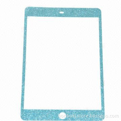 Colorful glitter effect screen protector for iPad mini